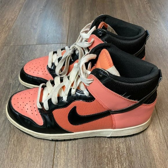 💎2009💎 women's size 9 pink and black leather